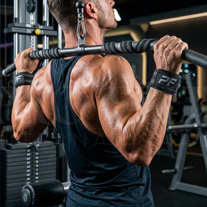 Ideal para compresión y levantamiento de pesas, vendas elásticas de soporte fuerte para gimnasio, entrenamiento de fuerza, levantamiento de potencia, correas de fitness. - Product Image 3
