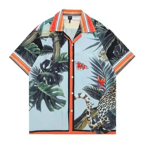 <b>Men</b> Hawaiian Printed <b>Shirt</b> Short Sleeve Summer Fashion Top Outdoor <b>Beach</b> Party <b>Shirt</b> Casual Vacation - Product Image 2