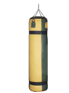 Saco de Boxeo PROFIT SPORTS Verde y Amarillo de PU con Relleno de Arena para Adultos, Diseño Duradero, Saco de Boxeo Colgante - Product Image 6