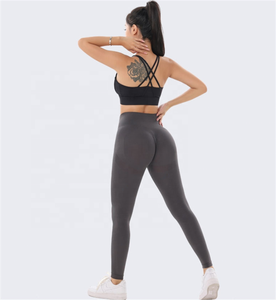 Leggings deportivos de punto de longitud completa para mujer, leggings personalizados 2026 al por mayor, leggings de cintura alta para mujer - Product Image 1