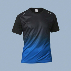 Maillot de football sublimé rouge et blanc pour homme, manches courtes, col rond, ajusté, en polyester, t-shirt de sport. Personnalisation disponible. - Product Image 4