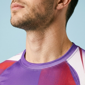 Custom Mens Athletic Training Compression Shirt Half Sleeve Gym Fitness Running Wear - Product Image 4