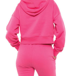 Ensemble sweat à capuche et jogging personnalisé avec logo pour femme – Tenue athleisure idéale pour la gym, le yoga et les journées de détente – Confortable et tendance - Product Image 6