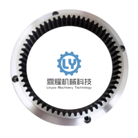 Engrenage industriel sur mesure de grande taille en acier inoxydable usiné CNC avec usinage par électroérosion à fil et tolérance de haute précision