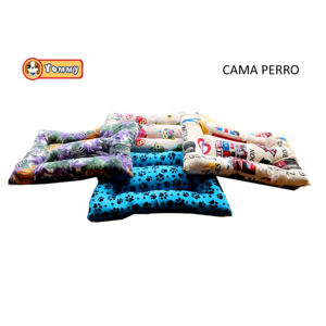 Coussin pour chien Yommy 50x70 cm, lit pour animaux de compagnie rectangulaire doux avec motif de dessin animé pour petits chiens, utilisation intérieure toutes saisons - Product Image 2