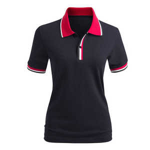 Affordable Price Comfortable Women Polo Shirts Quick Dry Cotton Polyester Breathable High Quality Women Polo Shirt - Product Image 5