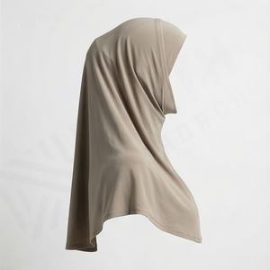 Hiyab Instantáneo de Jersey Premium Personalizado, Gorro Interior Elástico Suave, Turbante Femenino, Pañuelo Tradicional, Moda Musulmana para Mujer - Product Image 3