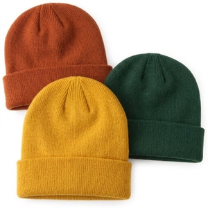Wholesale Unisex Winter Warm 100% Acrylic <b>Beanie</b> with Cartoon & Bows Embroidery Custom Logo Option Outdoor Use - Product Image 3