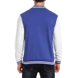 Men's Stylish Single Breasted Winter Baseball <b>Coat</b> with Letter Embroidery Stand Collar Side Pockets Outerwear Casual Men's - Product Image 2