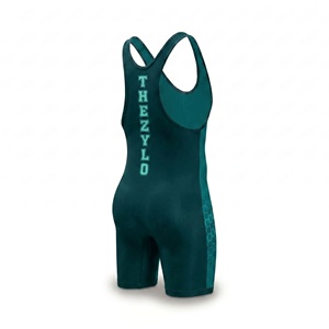 Vente en gros d'usine, conception personnalisée, justaucorps de lutte et de musculation pour la salle de sport - Product Image 6
