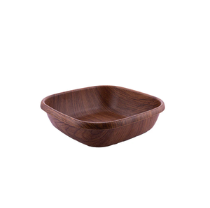 Tazón de madera de diseño clásico, tamaño grande, para ensaladas, postres, uso en mesa, tazón de madera natural para servir, al mejor precio. - Product Image 3