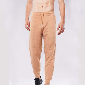 Classic Comfort Men's Joggers 100% Cotton Eco-Friendly Fleece Lining <b>Elastic</b> <b>Waist</b> Athletic Breathable Everyday Wear <b>Trousers</b> - Product Image 3