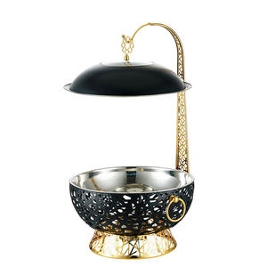 ถาดอุ่นอาหารหรูหรา ถาดอุ่นอาหารโบราณ ถาดอุ่นอาหารหรูหราพร้อมฝาปิด - Product Image 4