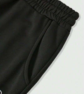 Men's Casual Custom High Quality Patchwork Sweatpants Breathable Embroidered <b>Drawstring</b> Waist Plus Size Pant <b>Trousers</b> - Product Image 4