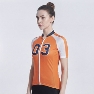 Maillot de cyclisme pour femmes avec fermeture éclair sur le devant, maillot de cyclisme pour femmes, maillot de vélo de montagne, design personnalisé, séchage rapide - Product Image 6