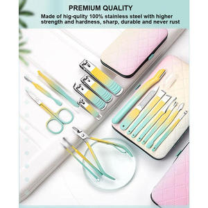 Top Selling Manicure <b>Pedicure</b> <b>Set</b> High Quality Custom Made Stainless Steel Lightweight Manicure Kit With Customized Packaging - Product Image 3