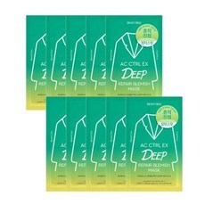 Dewtree 100 Count Deep Soothing AC Control EX Hyaluronic Acid Mask 1 Pack Traitement de l'acné - Product Image 1