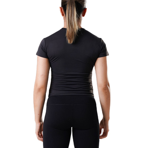 Chemises de compression amples pour femmes, séchage rapide, manches courtes, respirantes, pour l'entraînement sportif, la course à pied et le fitness - Product Image 5