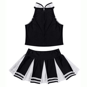 Uniformes de Porristas Personalizados al por Mayor, Uniformes Deportivos de Color Sólido para Mujer, Mejor Precio, Tienda de Uniformes de Porristas para Mujer - Product Image 2