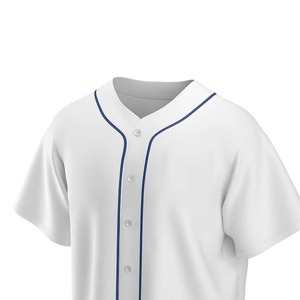 Camiseta de Béisbol Personalizada con Nombre y Número del Equipo, MOQ Bajo, Ropa Deportiva Juvenil, Transpirable, Camiseta de Béisbol Lisa Personalizada, Camisetas de Equipo Personalizadas - Product Image 2