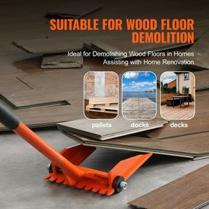 Leva Demolitrice in Acciaio al Carbonio 60, 2000 Libbre, per Rimozione Pannelli e Chiodi, Utensile Multiuso Resistente - Product Image 5