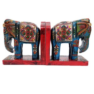 Paire d'entretoises à livres rectangulaires en bois de Sheesham sculptées à la main, vente en gros |   Bois de rose indien, design traditionnel, Aqudus Saleem - Product Image 3