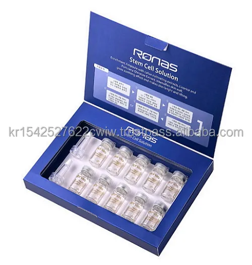KOREA COSMETIC Ronas Stem Cell Solution 5ml x 10ea nourishes tired skin during outside activities and tones up the skin