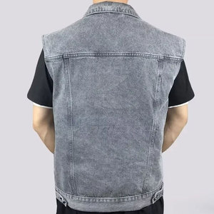 Chaleco Vaquero para Hombre, Acabado Premium, Informal, Transpirable, Ropa de Invierno, Corte Holgado 2026 - Product Image 2