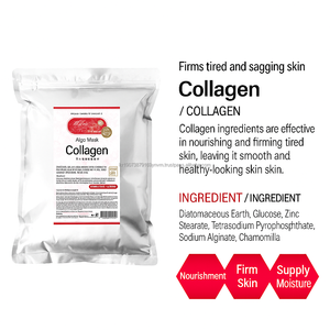 Maschera in Gomma di Alginato K Beauty per Cura Domestica con Houttuynia, Aloe, Collagene, Clorella, Tè Verde, Perla e Vitamina per una Pelle Luminosa OEM - Product Image 5