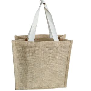 Quality Assured Fashion Large Strawberry Printed Jute Bag Durable Cotton <b>Canvas</b> Fabric <b>Cover</b> Zipper Soft Indian Export Cosmetics - Product Image 5