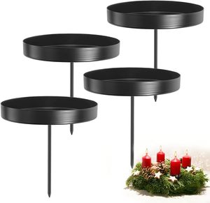 Centre de table de Noël écologique pour la table à manger, pour les fêtes, avec un arrangement décoratif saisonnier élégant - Product Image 6