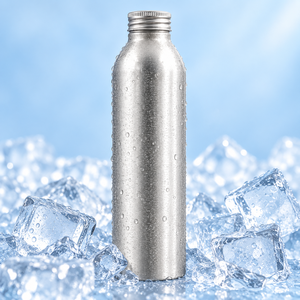 Botellas de Agua Potable de Aluminio Hechas en Vietnam con Tapas de Rosca para Envasado de Bebidas a Granel - Product Image 3