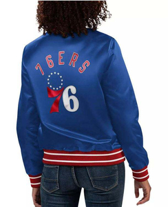 Winter Breathable High Street ซานฟรานซิสโก49ers Canvas VARSITY JACKET ของผู้ชาย - Product Image 2