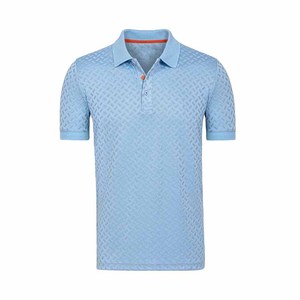 เสื้อยืดกีฬาโพลีเอสเตอร์ 100% เสื้อโปโลออกกำลังกาย เสื้อโปโลเรียบง่าย ระบายอากาศได้ดี น้ำหนักเบา เสื้อโปโลพิมพ์ลาย เสื้อกอล์ฟ - Product Image 1