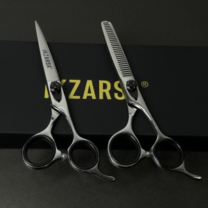 High Precision Trimming Texturizing Tools Lightweight Easy To Use Premium Quality Adjustable Screw <b>Barber</b> Scissor <b>Sets</b> - Product Image 3
