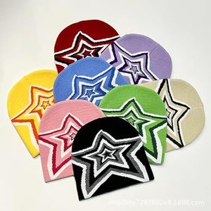 ผู้ผลิตมืออาชีพ หมวกบีนนี่ไหมพรมลายกะโหลก Y2k สำหรับฤดูใบไม้ร่วงและฤดูหนาว ให้ความอบอุ่น สำหรับผู้ชายและผู้หญิง มีดีไซน์หลากหลาย - Product Image 6