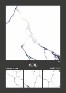 Interior Flooring Design Attractive Pattern 600X600mm Porcelain Glazed Digital Floor Luxury Tiles - Product Image 3