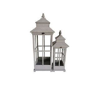 Farol de Madera Rústico, Pieza Decorativa para el Ambiente del Hogar, Decoración para Bodas, Decoraciones de Temporada y Exhibición Diaria - Product Image 6