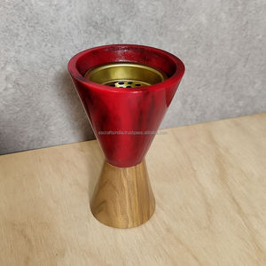 เครื่องหอมไม้ทำจากเรซินเป็นมิตรกับสิ่งแวดล้อมทนทานลูกบอลทองคำกลางศาสนาสำหรับกลิ่นหอมธรรมชาติจากอินเดีย - Product Image 3