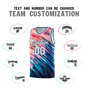 Nouveau maillot de basket-ball personnalisé imprimé unisexe 100% polyester, blocs de couleur, sublimé, respirant, grandes tailles - Product Image 4