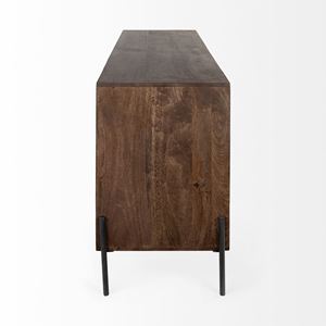 Silla de Comedor Moderna de Madera Maciza con Cajones y Puertas, Color Personalizado, Forma Cuadrada, para Muebles del Hogar - Product Image 3