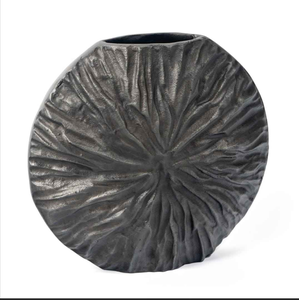 Vase à plantes en métal léger chromé noir moderne pour l'intérieur et l'extérieur, pour la décoration de la maison, du jardin et de la pépinière, en provenance d'Inde - Product Image 6