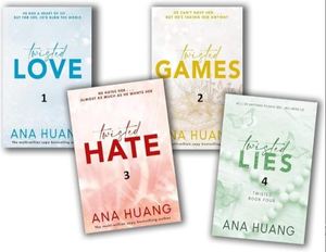 Série Twisted, lot de 4 (Twisted Love, Games, Hate, Lies) en édition brochée par Ana Huang, collection best-seller - Product Image 4