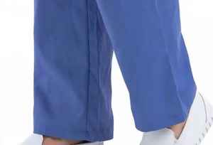 Uniformes Médicos Unisex de Algodón Satinado con Logotipo Personalizado OEM de Alta Calidad 2025, con Detección de Agujas - Product Image 6