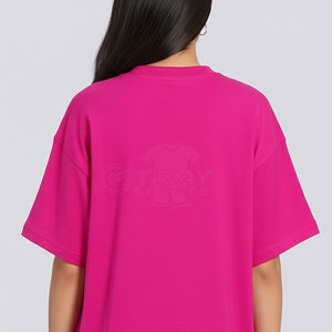 Chemise à épaules tombantes pour femme, tissu respirant pour une coupe décontractée, mode décontractée et style streetwear. - Product Image 6