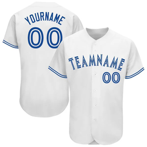 Baseball Uniform Full Button Baseball Jersey Uniform Youth Adults Men Women Sportswear Manufacturer - Product Image 1