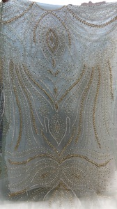 Ensemble de mariée somalien de luxe Dirac - Broderie florale élégante en dentelle, léger, écologique, manches longues, spécial été/printemps pour adultes - Product Image 2