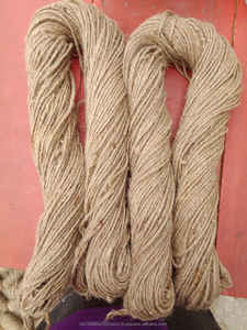 Ficelle de jute 100% naturelle, écologique, durable, biodégradable, de haute qualité, 28LBS/3PLY, 1kg par bobine, anti-bactérienne, pour le tricot et le tissage à la main - Product Image 6