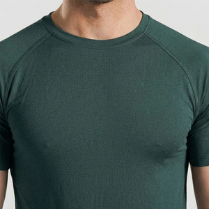 T-shirts Homme Personnalisés à Manches Courtes Col Rond Coupe Slim de Haute Qualité Respirants Écologiques Confortables et Légers – Vente en Gros - Product Image 4