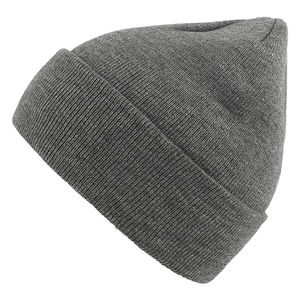 Bonnet tricoté personnalisé unisexe bleu marine jacquard géométrique, chaud et doux en acrylique, idéal pour l'extérieur - Vente en gros - Product Image 5